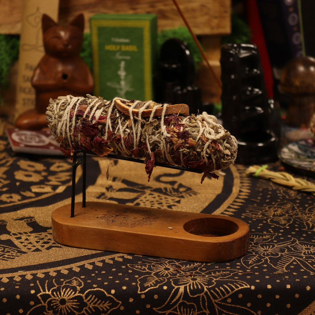 Banjara Smudge - Himalayan Sage, Orange, Rose, Tulsi, Rhododendron